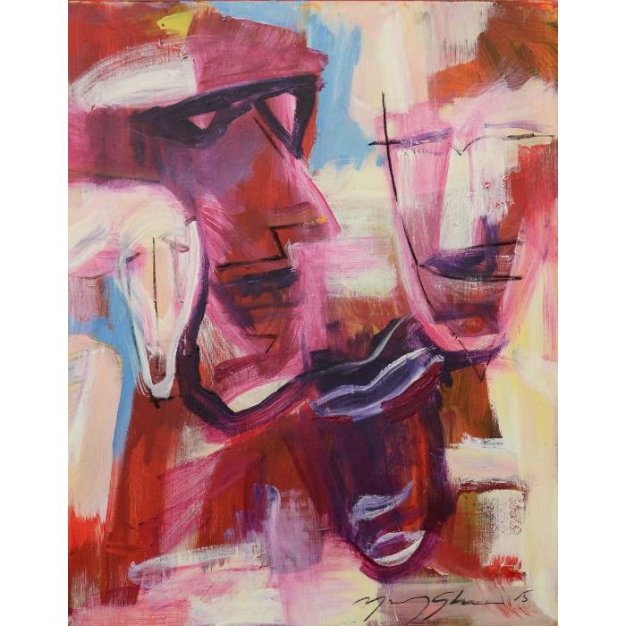 Yusof Ghani-Topeng Series Kalahari ii